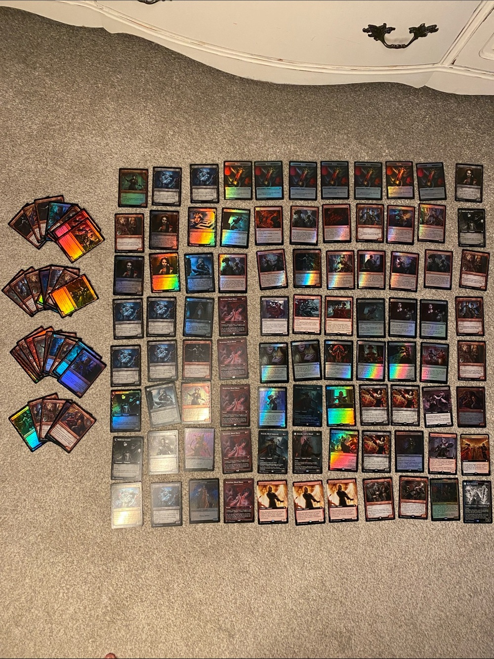 Magic Cards - Black and Red Vampire Cards 110+